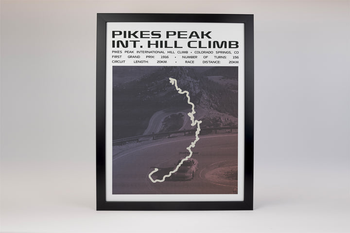 Pikes Peak International Hill Climb Poster – Picture Series