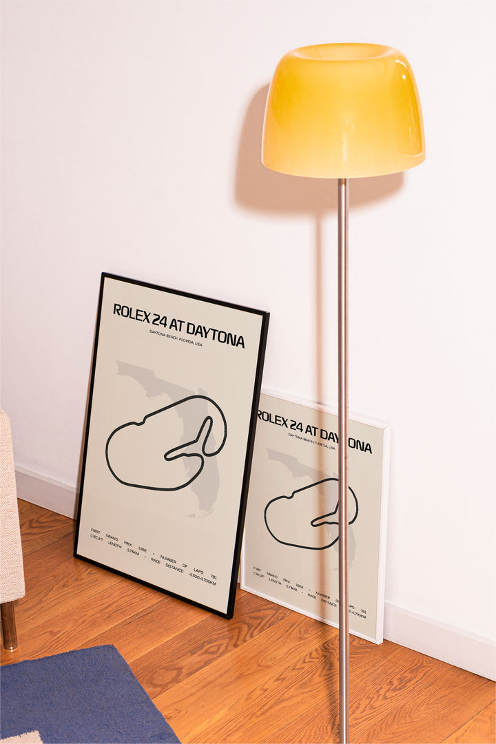 Rolex 24 at Daytona Poster – Minimal Series