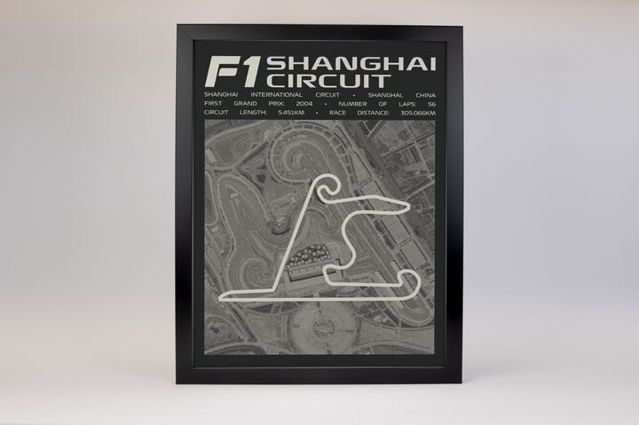 Shanghai International Circuit Poster – Picture Series
