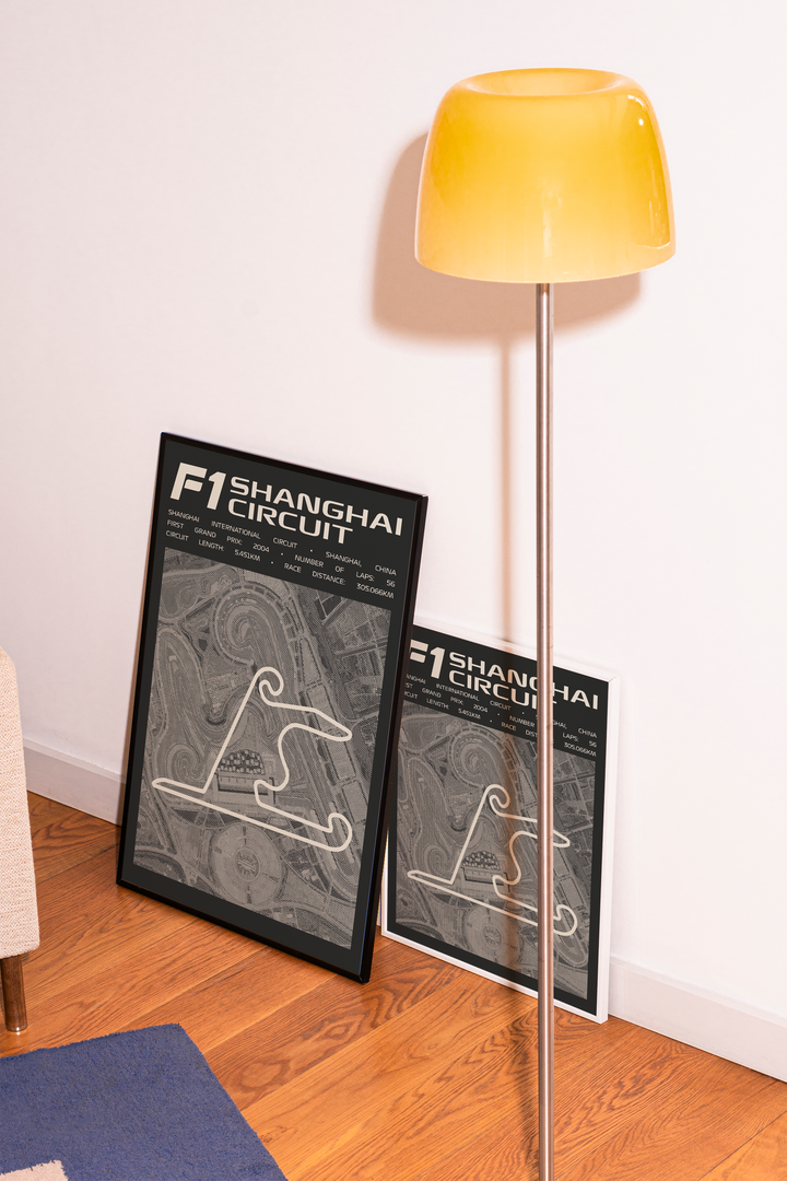 Shanghai International Circuit Poster – Picture Series