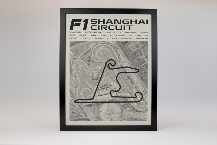 Shanghai International Circuit Poster – Picture Series