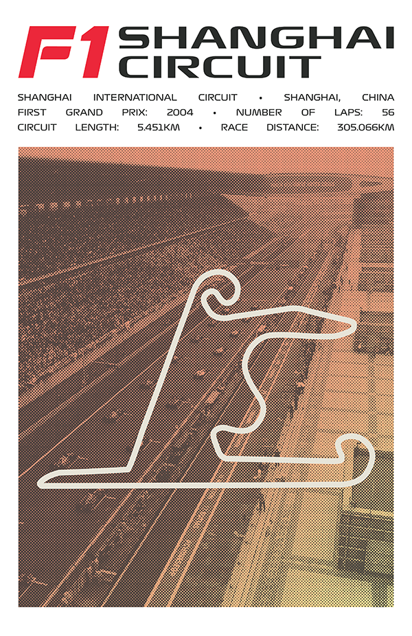 Shanghai International Circuit Poster – Picture Series