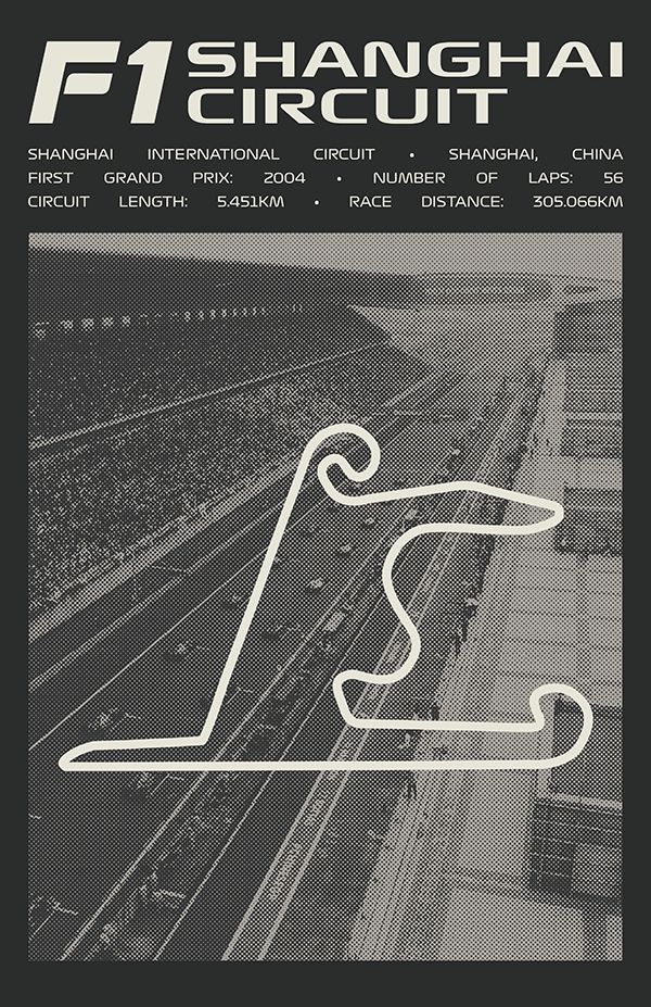 Shanghai International Circuit Poster – Picture Series