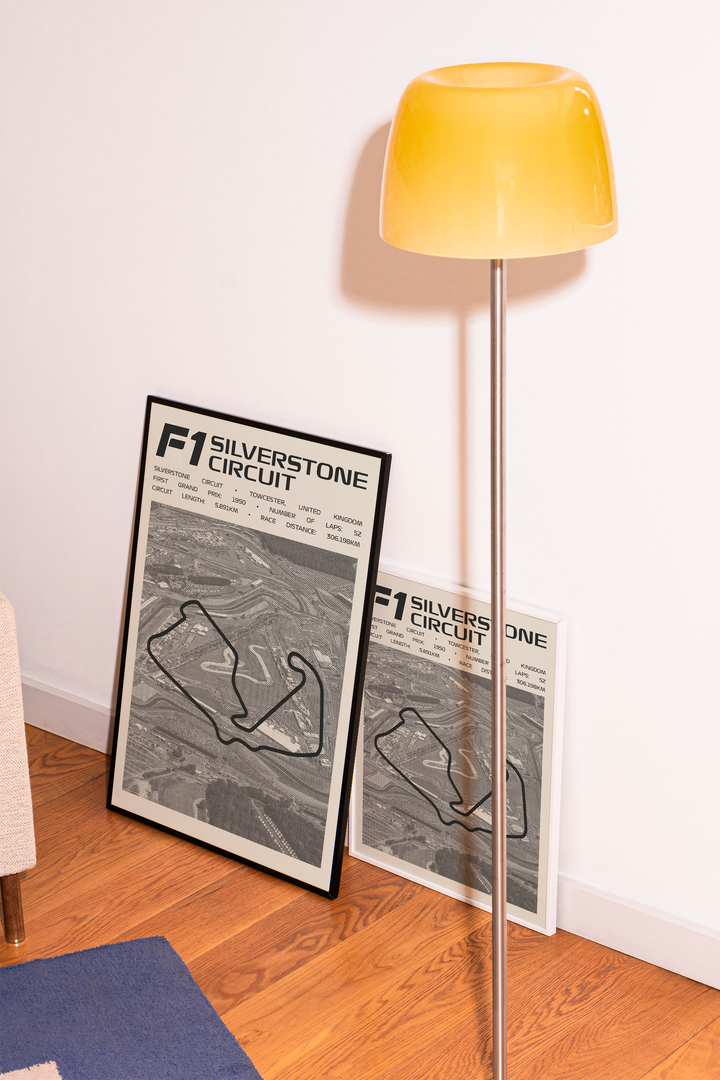 Silverstone Circuit Poster – Picture Series