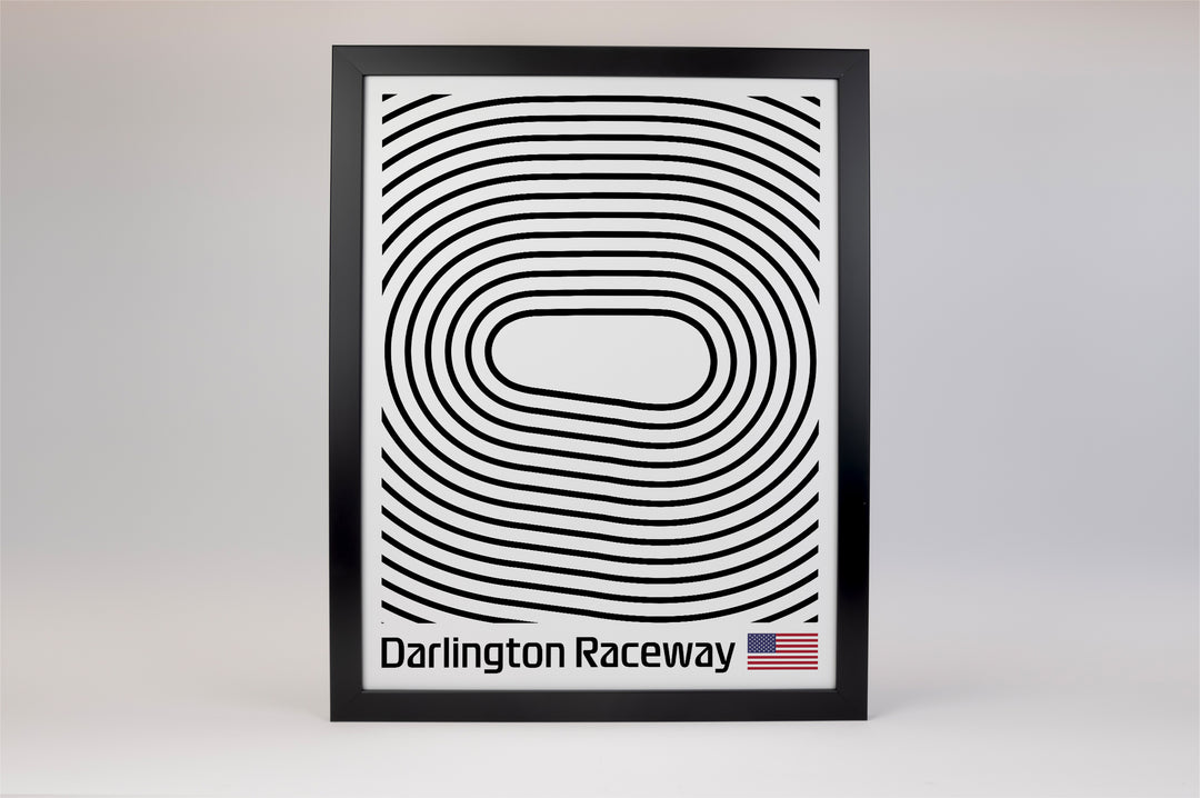 Southern 500 (Darlington) Poster – Line Series