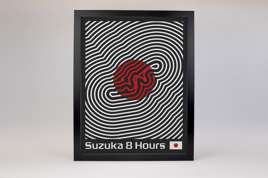 Suzuka 8 Hours Poster – Line Series