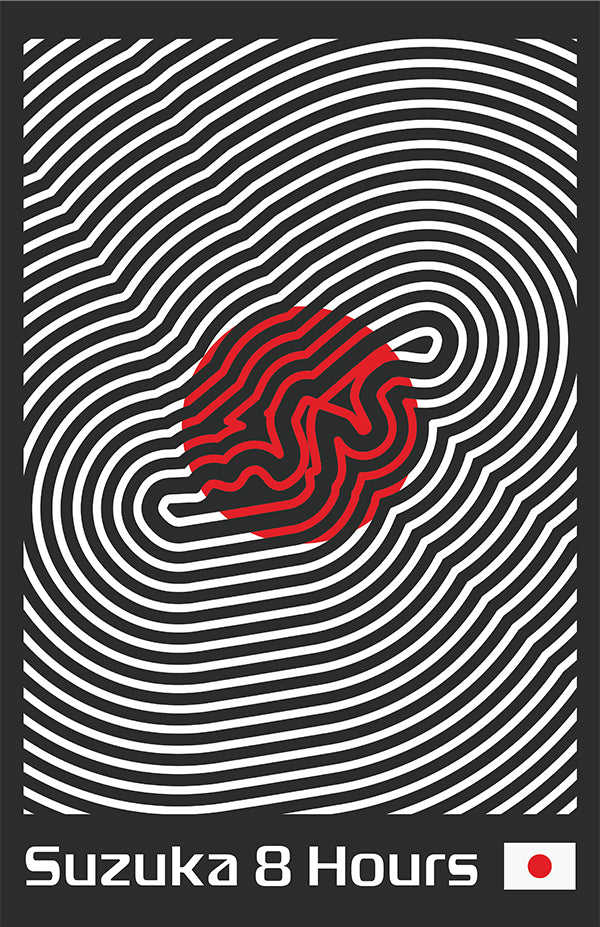 Suzuka 8 Hours Poster – Line Series