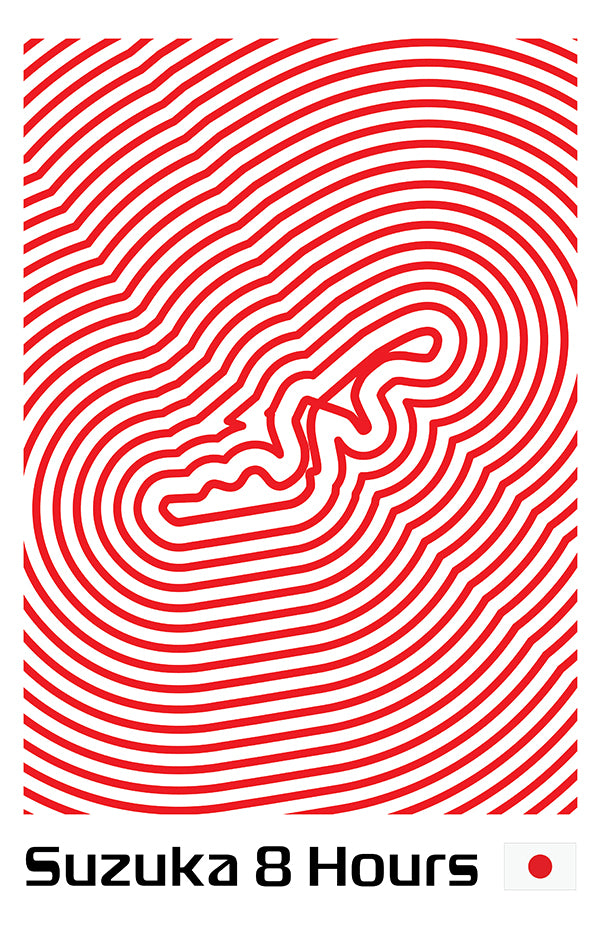Suzuka 8 Hours Poster – Line Series
