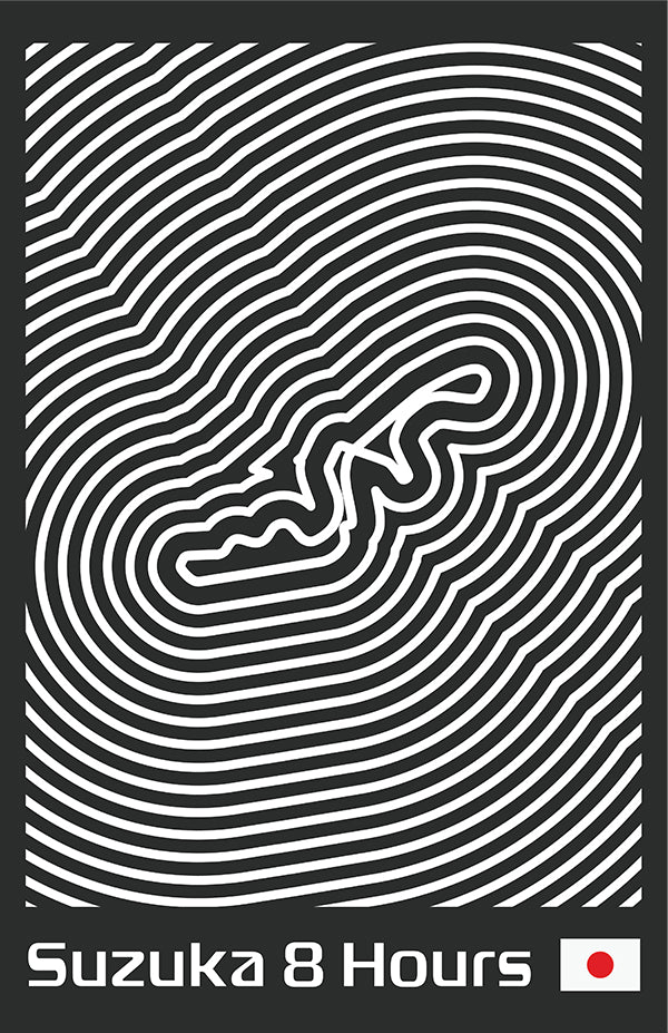 Suzuka 8 Hours Poster – Line Series