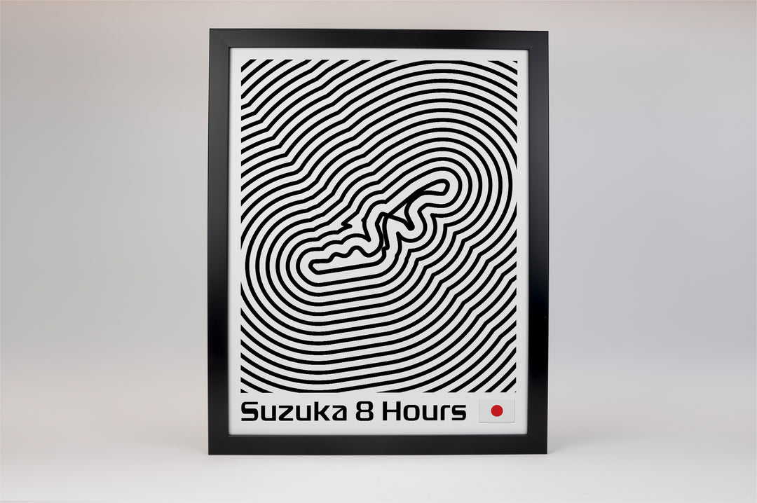 Suzuka 8 Hours Poster – Line Series