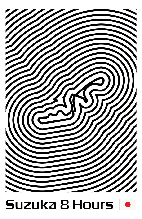 Suzuka 8 Hours Poster – Line Series