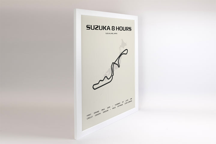 Suzuka 8 Hours Poster – Minimal Series