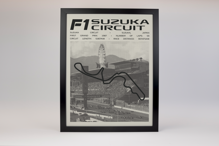 Suzuka Circuit Poster – Picture Series