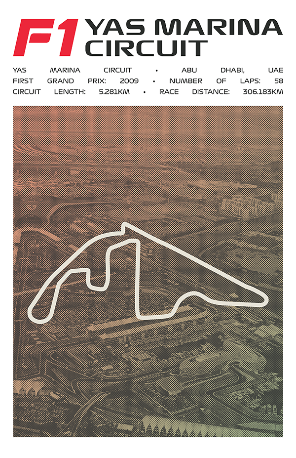 Yas Marina Circuit Poster – Picture Series