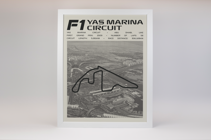 Yas Marina Circuit Poster – Picture Series