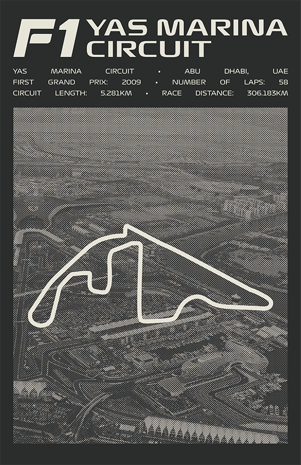Yas Marina Circuit Poster – Picture Series