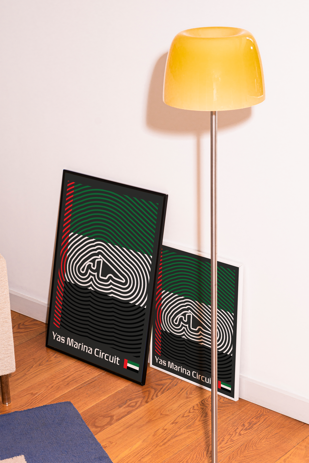Yas Marina Circuit Poster – Line Series