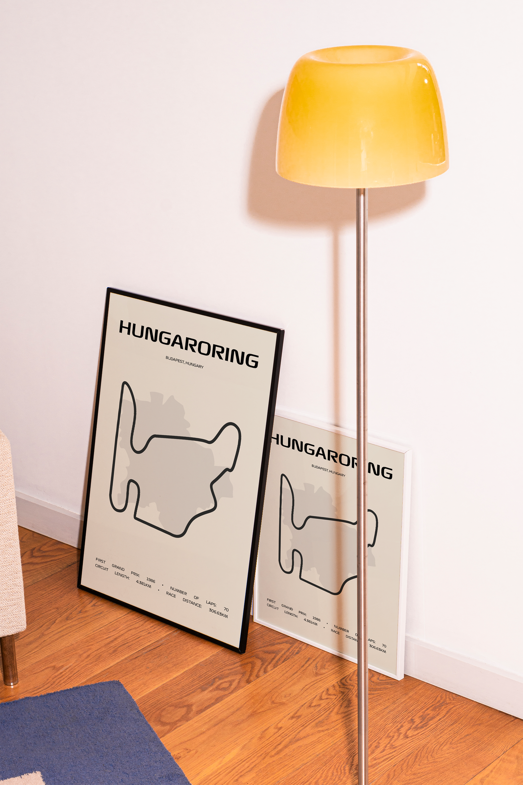 Hungaroring Poster – Minimal Series